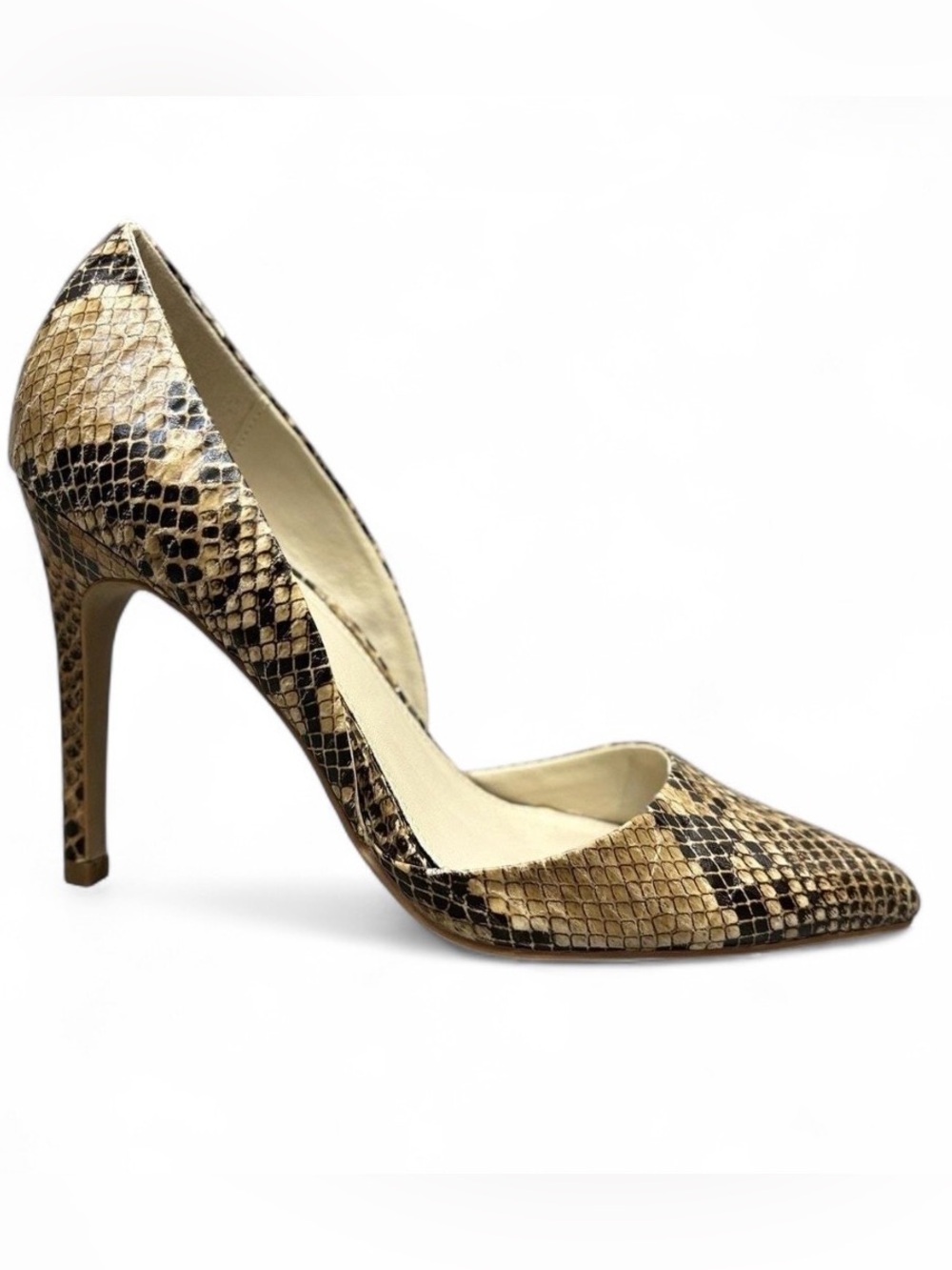 MIA for Lulus Snakeskin D'Orsay Stiletto Pumps Heels Size 7